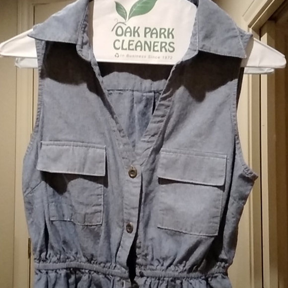 🎁FREE WITH PURCHASE Papaya denim look shirt dress - Picture 6 of 9